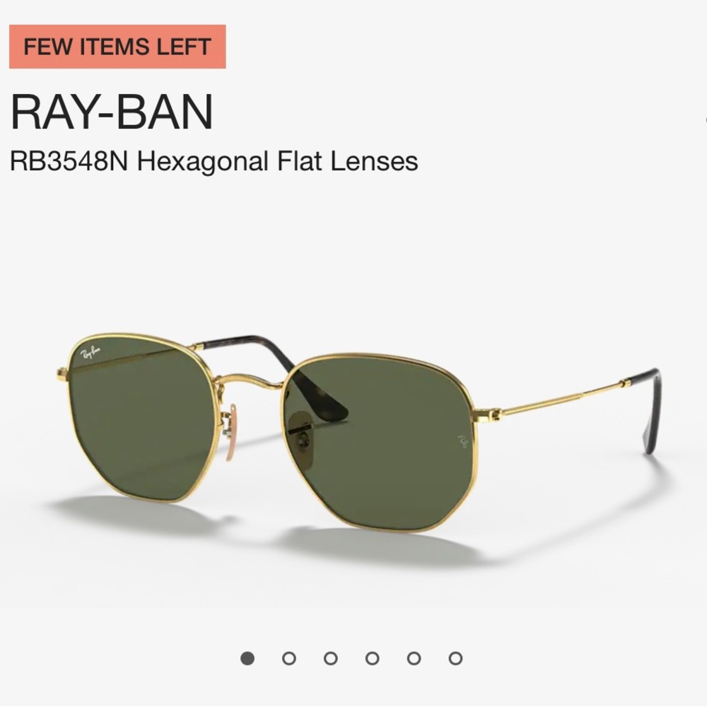 RAY-BAN Hexagonal sunglasses unisex